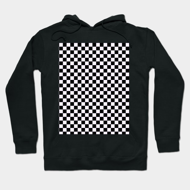 Checkers Checkerboard Pattern Hoodie by mareescatharsis